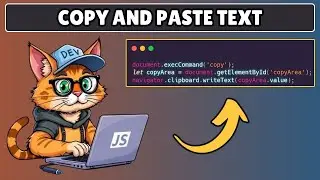 How to Copy and Paste Text in Javascript