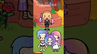 The unicorns family🦄🌈 but...😔✨ #tocaboca #shorts