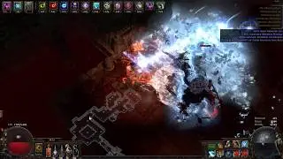 [PoE 3.3] Ice Trap Saboteur - Uber Atziri kill (deathless)