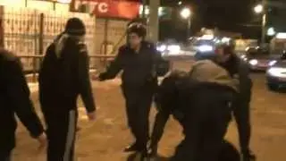 Быдло-гопы против полиции