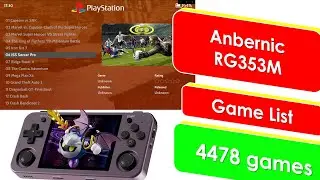 Anbernic RG353M Games List