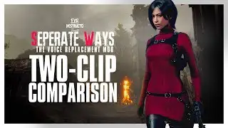 Resident Evil 4 Remake: Separate Ways Ada Wong Voice Mod Two-Clip Comparison