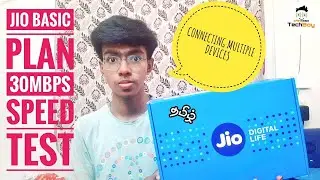 JIO Fiber Net | Basic Plan Rs.399/- | Speed Test | Connecting Multiple Device at Same Time | Tamil