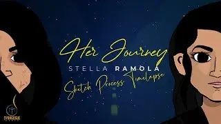 Her Journey - Stella Ramola | Sketch Process Timelapse | Synagogue Media