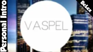 Personal Blender 2D Intro for Vaspel