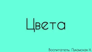 ФЭМП. «Цвета»