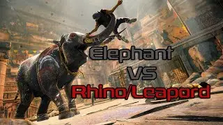 FarCry 4 Elephant VS Rhino & Leapord