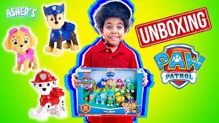 UNBOXING PAW PATROL GIFT SET 🎁👀😱 #pawpatrol #toys