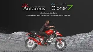 Interactive Modern Vehicles for iClone - Driving the vehicles