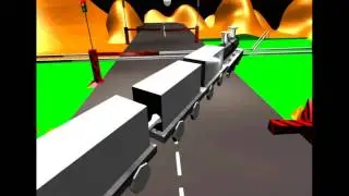 Unstoppable - alternate ending - Expt. in graphics using Blender 3D