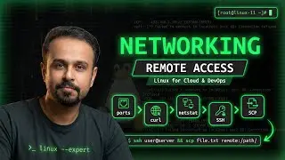 Linux Networking & SSH Tutorial: Remote Access, SCP & Port Management | DevOps Essential