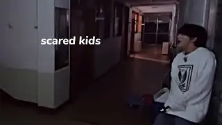 Stray kids in a haunted house: except it’s just screaming