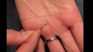 How to thread a needle trick! My mind was blown! It works!