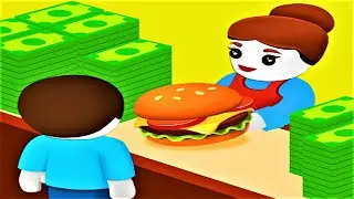 🍔 My Burger Shop: Tycoon Games 🤑 GAMEPLAY (Android, iOS)
