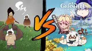 Sky children of the light vs Genshin impact