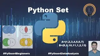 All About Sets in Python [P19] |Set Data Type| Set Operations 