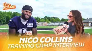 WR Nico Collins Joins Kay Adams, Talks C.J. Stroud, Stefon Diggs' Arrival, & Randy Moss Comparisons