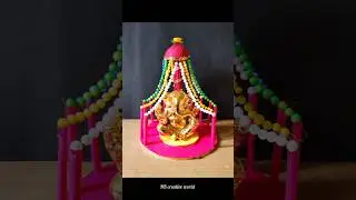 Unique Ganpati Decoration #shorts #viral #youtubeshorts #ganpati #viralvideo