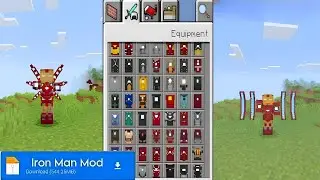 This Minecraft Mod Turns You Into IRON MAN! )