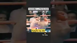 PARANG si MASHIBA MAG JAB kalaban ni PACQUIAO #shorts
