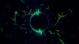 After Effects - Tech. Audio Visualizer 4KHD Motion Loop Backround