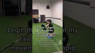 One of the best exercises for pure posterior chain POWER development 