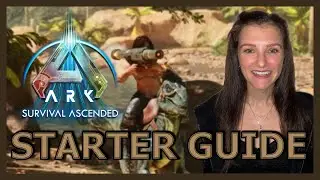 ARK SURVIVAL ASCENDED STARTER GUIDE 😍 Tips for your start up to your first base