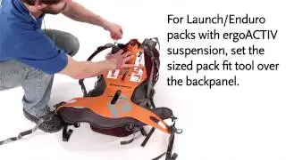 Black Diamond Backpack Fitting Guide