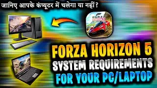 System requirements for forza horizon 5 | Forza horizon 5 PC requirements | Kya mere me FH5 chalega