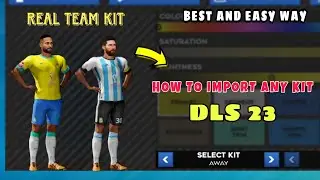 DLS 23 | HOW TO IMPORT KITS 🤩 | BEST AND EASY WAY | Hamood Gamerx