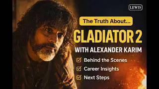 Alexander Karim on Gladiator 2: Behind the Scenes, Career Insights, and Future Aspirations