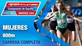 Final 800m mujeres - Campeonato de España absoluto de atletismo - Ourense 2024 - Lorea Ibarzabal