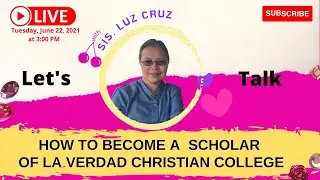 Let's Talk with Sis. Luz Cruz