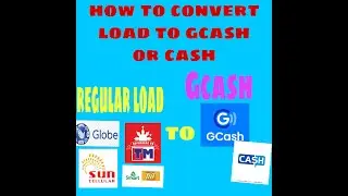 Paano maging pera ang load? | Load convert to Gcash | Load to Cash | how to convert load to cash