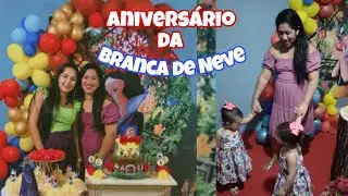 Festa de Aniversário Branca de Neve #robertaeasgemeas #aniversario #festa