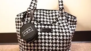 Review: Vera Bradley Glenna Packed as a Diaper Bag With Ju-Ju-Be!