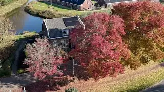 Herfst in kleur - DJI mini 4 pro drone 4K