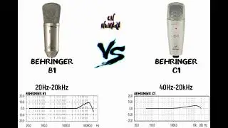 Behringer B1 vs Behringer C1 Studyo Mikrofon Özellik Karşılaştırma Videosu - #270