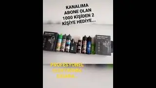 Profesyonel Elektronik Sigara... (Kanalıma Abone Olan 2 kişiye hediye) #short #shorts