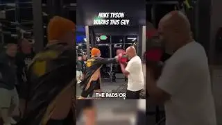 MIKE TYSON ALMOST LOSES IT AFTER GETTING PUNCHED IN THE FACE