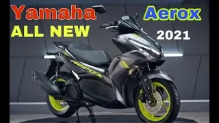 New Yamaha Aerox Connected 2021 version 2