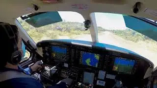 Landing in Coiba Island, Panama - Kodiak soft field