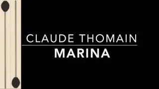 Marina de Claude Thomain [Percussion]