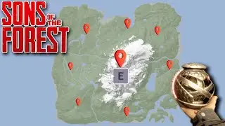 The Only Fast Travel Way you Need to any Location | Sons of The Forest |