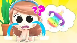 Het is OK om te Huilen! ✨Baby Rapunzel heeft Regenboog Tranen | Cartoon voor Kids | Goede Manieren |