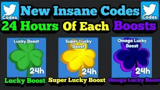New INSANE Codes For 24 Hours Of Normal, Super And Omega Lucky In Mining Simulator 2 Toyland Update!