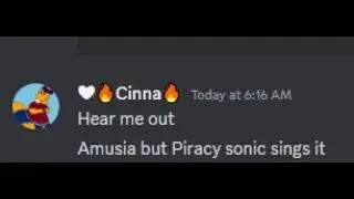 [FNF] Amusia But Piracy Sonic Sings It | Friday Night Funkin': Hypno's Lullaby