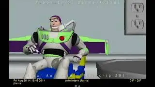 |TOY STORY| Buzz Lightyear Test Animation with Sound Part 14