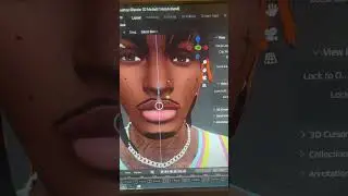 Making Sims Smile In Blender 