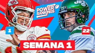 NFL POWER RANKINGS de Semana 1 | Locos por la NFL 2023